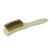 Small Tire Cleaning Brush, Brass Wire Fill