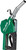 PG244  -  SD SERIES 3/4" DIESEL AUTOMATIC NOZZLE (GREEN), 15/16" SPOUT O.D., 14.5 GPM/55 LPM, 3/4" NPTF INLET