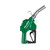 PG239 - SD SERIES 1" DIESEL AUTOMATIC NOZZLE (GREEN), 1-1/8" SPOUT O.D., 25 GPM/95 LPM, 1" NPTF INLET
