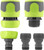 FLEXZILLA GARDEN HOSE QUICK-CONNECT FITTINGS, 5-PIECE COUPLER & PLUG KIT