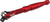 PG141 - 4" LONG PRISE 1/4" MICRO À TÊTE PIVOTANTE EN ALUMINIUM À 90 DENTS CLIQUET, ROUGE
