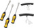 PG355 - 5-PC MOTORCYCLE/SMALL AIR-FILLED TIRE SPOON SET WITH RIM GUARDS