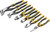 PG187 - 6-PIECE MIXED PLIERS SET, CUSHION GRIP HANDLES
