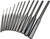 PG195 - 12-PC PIN  PUNCH SET, 1/16" TO 1/2"