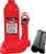 PG217 - 2-TON HYDRAULIC BOTTLE JACK, MIN/MAX HEIGHT: 6" - 12.1"