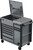 44" RSPRO 9-DRAWER POWER SERVICE CART- GREY