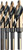 PG117 - 4-PC STEP POINT 1/2" REDUCED SHANK DRILL BIT SET, 9/16 - 5/8 - 3/4 - 1"