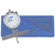 Steel X-Series Depth Gauge with Satin Chrome Finish, 0-22" Measuring Range, 0.001" Resolution