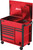 PG217 - 44" RS PRO 8-DRAWER POWER SERVICE CART W/SECURITY BOX IN TOP TILL & POWER BAR - RED