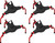 PG46 - IA900 - Ensemble de 4 pinces à pneus (CSC0500-17), compatibles avec le système d'alignement des roues et d'étalonnage ADAS IA900WA