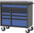 PG198 - 41" 11-DRAWER ROLLER CABINET, BLUE/BLACK