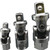 PG156 - 3-PC FIRM FLEX DUAL DRIVE UNIVERSAL JOINT ADAPTER SET