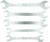 PG170 - 5-PC LARGE SUPER THIN OPEN END METRIC WRENCH SET, 20MM-32MM