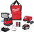 PG413 - M18™ UTILITY REMOTE CONTROL SEARCH LIGHT KIT: (1) M18 MAGNETIC BASE, (1) 12VDC HARDWIRE BASE, (1) REMOTE CONTROL, (1) M18 HD12.0 BATTERY, (1) MULTI-VOLTAGE CHARGE