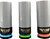 PG338 - 3-PC 1/2" DRIVE RAPID LOAD IMPACT GRADE LUG NUT SOCKET SET, 17MM, 19MM, 21MM