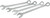 PG150 - 4-PIECE SAE RAISED PANEL JUMBO COMBINATION WRENCH SET, 2-1/8" TO 2-1/2"