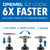 EZ Lock 1 1/2" Plastic Wheel