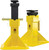 PG232 - 22 TON JACK STANDS WITH 2" ADJUSTABLE SCREW TOP SADDLE (PAIR), 3-POSITION HEIGHT: 15.5"/17.5"/20.5"