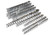 163PC 6PT SAE/MM CHROME SKT SET STD