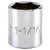 SKT 1/2 DR 1-1/16 6 PT