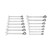 SET WR RAT COMB REV SAE 90T 14 PC 1/4-1"