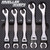 PG170 - 5-PC SAE DOUBLE-ENDED LINE WRENCH KIT, FLEX & FIXED HEADS, 5/16", 11/32", 3/8", 7/16", 1/2" INNER HEX