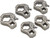 PG156 - ENSEMBLE D’ÉCROUS ÉVASÉS À CLIQUET DR. 5 PIÈCES 3/8" (15, 16, 17, 18, 19MM)