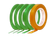 MIX PACK NO. 4 - GREEN FINE LINE - 48505, 48510, 48520, 48530, 48060
