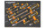 MODSET SCREWDRIVERS - SLOTTED, 9 PC