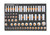 MODSET 1/2" DRIVE SOCKETS MM, 67 PC