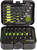 PG110 - EXTRACTEUR G-FORS RPT DE 14 PIÈCES ET ENSEMBLE DE FORET GAUCHE, #1-#7 & 3/32 »-23/64 »