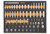 MODSET 1/4" DRIVE SOCKETS SAE, 68 PC