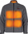 (GRAND) ENSEMBLE DE VESTE CHAUFFANTE TOUGHSHELL GRISE AVEC BATTERIE/CHARGEUR/CÂBLE USB-C M12 CP3.0