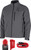 (MOYEN) ENSEMBLE DE VESTE CHAUFFANTE TOUGHSHELL GRISE AVEC BATTERIE/CHARGEUR/CÂBLE USB-C M12 CP3.0