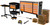 PG148 - Coffret de technicien expert Megamod 1268 pièces en plateaux modulaires en mousse avec rangement d'outils