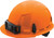 PG297 - ORANGE - CASQUE À VISIÈRE AVANT À BOULON™ AVEC SUSPENSION À CLIQUET 4 PTS – TYPE 1, CLASSE E