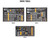 791 PC MTS DANS DES PLATEAUX MODULAIRES AVEC STOCKAGE