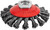 PG116 - 5" KNOTTED BEVEL WIRE WHEEL, 5/8"-11 ARBOR SIZE, 12,500 RPM