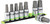 PG108 - 8-PC 1/2" DRIVE METRIC RPT HEX BIT SOCKET SET, 10-19 MM
