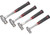 4PC BALL PEEN HAMMER SET (08/12/16/24OZ)