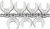 PG169 - 7-PC 1/2" DRIVE METRIC JUMBO CROWFOOT WRENCH SET, 34MM-46MM