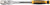 PG126 - PRISE 1/4" 120XP™ DOUBLE MATÉRIAU TÊTE DE TÊTE FLEXIBLE EN FORME DE LÂME CLIQUET