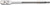 PG141 - PRISE 3/8" 120XP™ FULL POLISH CHROME FLEX HEAD TEARDROP CLIQUET