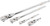 PG133 - 4-PC FLEX HEAD RATCHET SET, 1/4", 3/8", 1/2" DRIVE (5", 7", 11", 17")