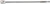 PG139 - 1/2" DRIVE 120XP™ FULL POLISH CHROME EXTRA LONG HANDLE TEARDROP RATCHET