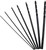 PG124 - ONYX 7-PC 12" LONG TURBOSTEP SPIRAL FLUTED STEPPED TIP HHS DRILL BIT SET, 1/8"-1/2" IN 1/16" INCREMENTS