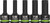 PG108 - 5-PC 3/4" DR. SAE IMPACT RPT HEX BIT SOCKET SET, 9/16" TO 1"