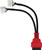 PG33 - CÂBLE ADAPTATEUR DE DIAGNOSTIC COMPATIBLE TESLA POUR VÉHICULES S, 3, X, Y, ADAPTATEUR 12 & 20 BROCHES VERS 16 BROCHES