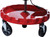 PG302 - ACCESSOIRE DE PLATEAU D’ENGRENAGES TOURNANT ROUGE POUR LA BASE DU SIÈGE DE TRAVAIL FLEXIBLE EN MAILLE #2-720