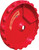PG302 - ACCESSOIRE DE PLATEAU D’ENGRENAGES TOURNANT ROUGE POUR LA BASE DU SIÈGE DE TRAVAIL FLEXIBLE EN MAILLE #2-720